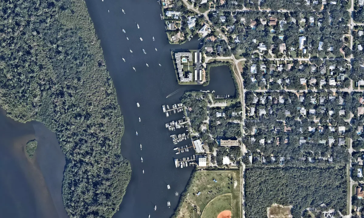 Flyfoto av Vero Beach City Marina - Indian River